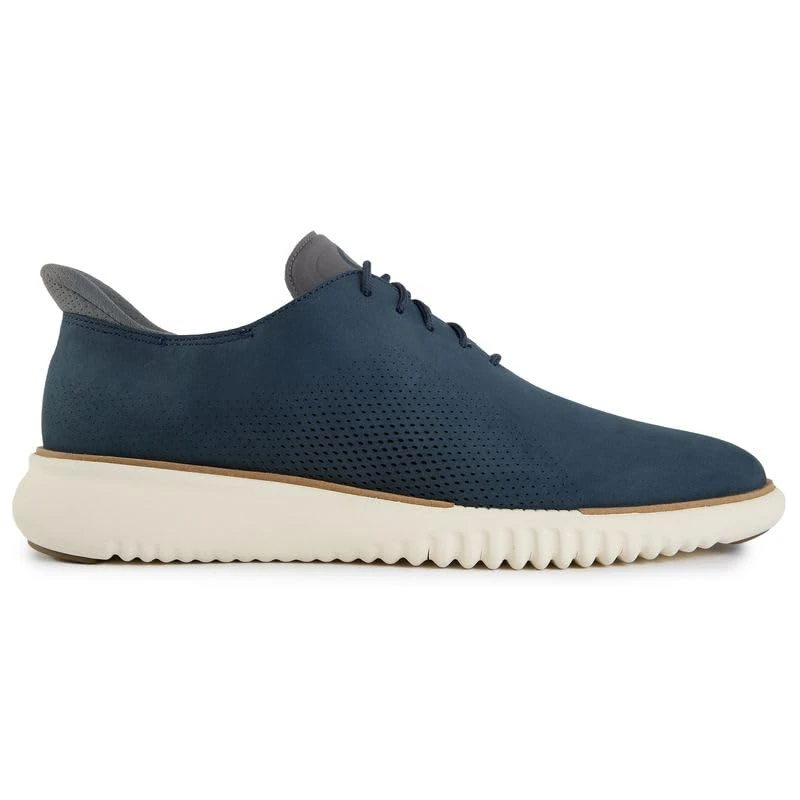 Cole Haan Men's 2.Zerogrand Evolution Laser Cut Quick-On Oxford, Navy Blazer Nubuck, 9-M UK