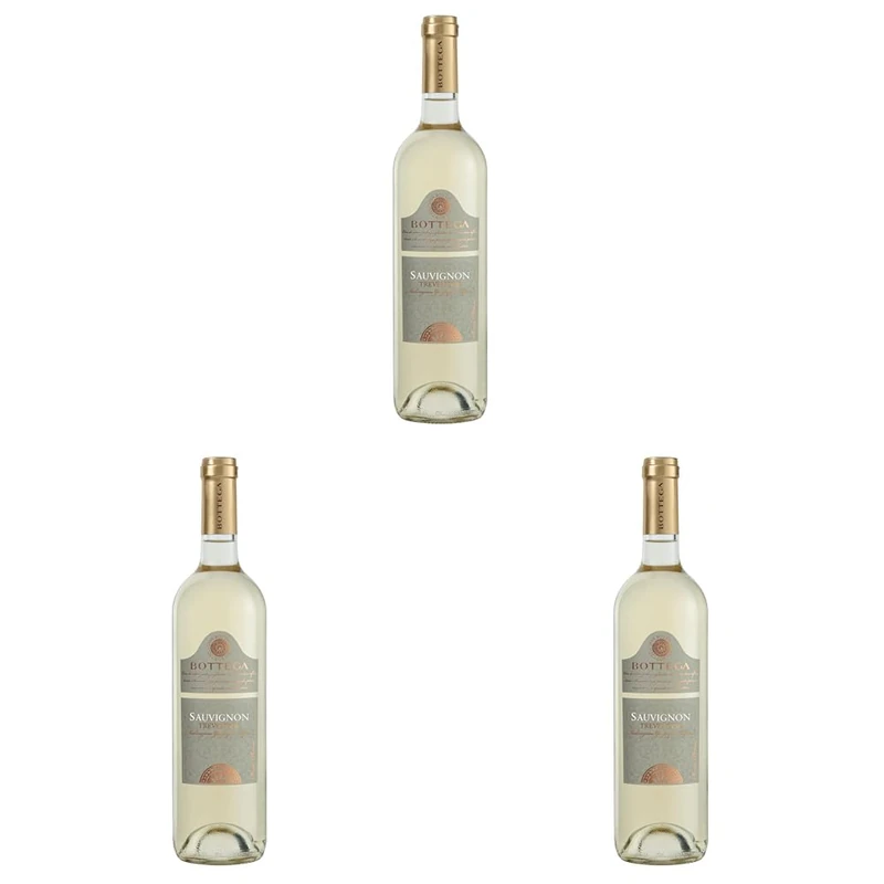 Bottega Sauvignon Trevenezie IGT White Wine- 750 ml (Pack of 3)