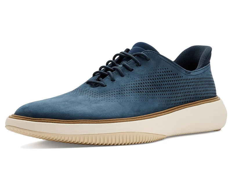 Cole Haan Men's Grand Phaze Laser Cut Quick-On Oxford, Navy Blazer NBK/Natural, 8-M UK - Image 1