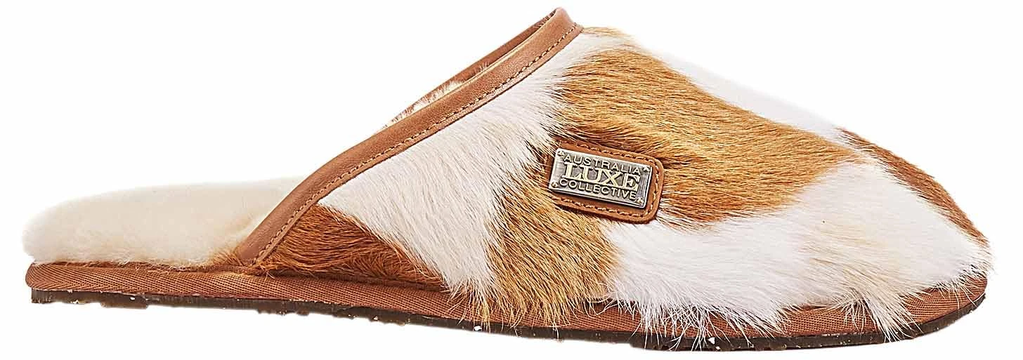Australia Luxe Collective, Closed Mule Goat Mixed, Extra Small