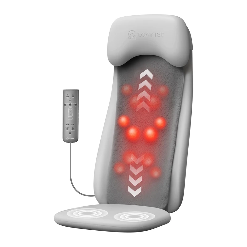 COMFIER Shiatsu Back Massager with Heat and Vibration