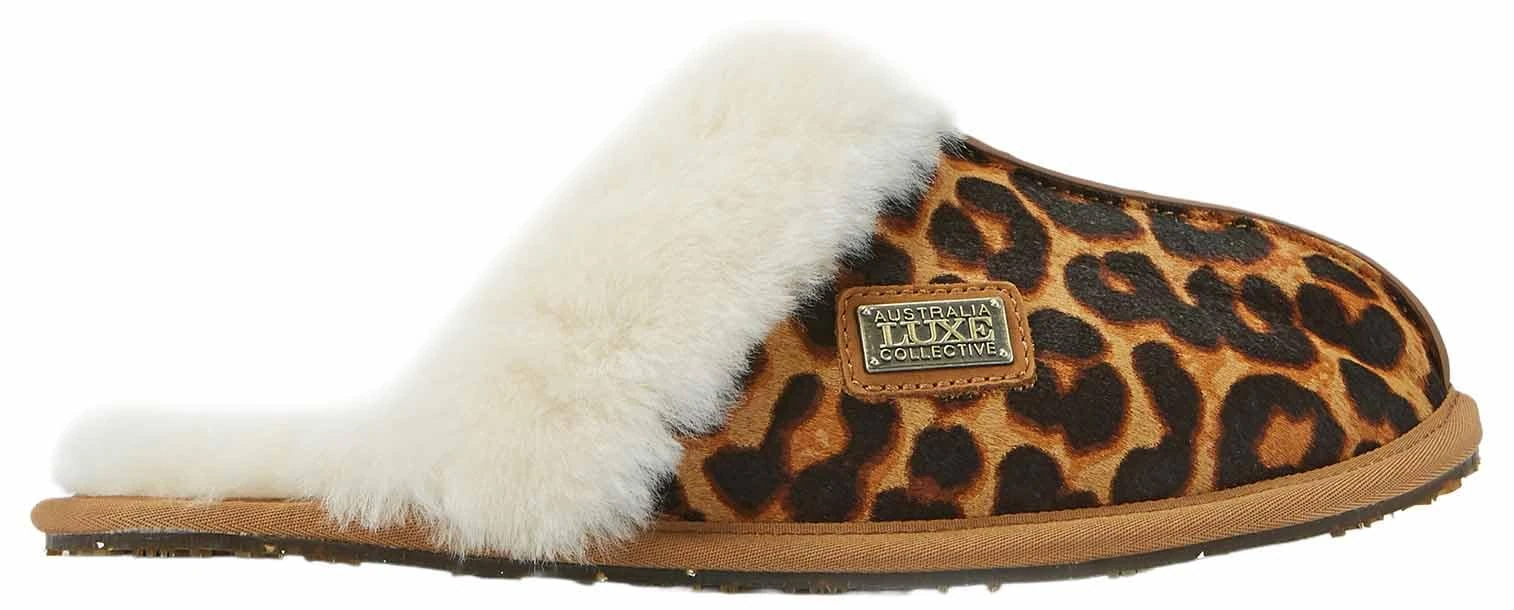 Australia Luxe Collective, Closed Mule Leopard, Small