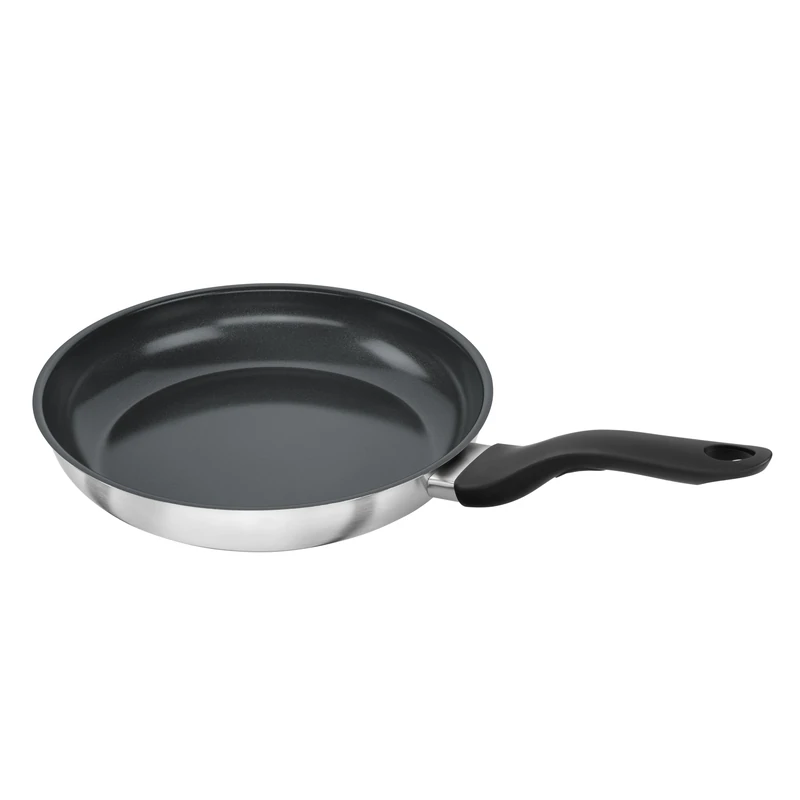 HENCKELS by ZWILLING Stream 28 cm Non-Stick Ceramic Coating Induction Frying Pan, Black