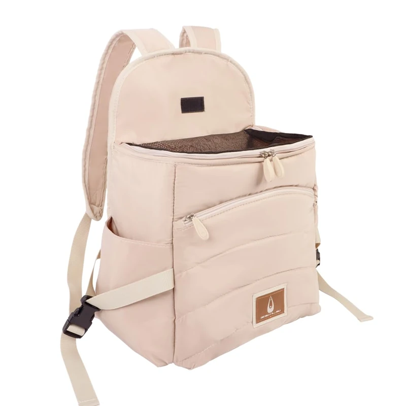Nobby Faroe Backpack Beige 30 x 20 x 40 cm