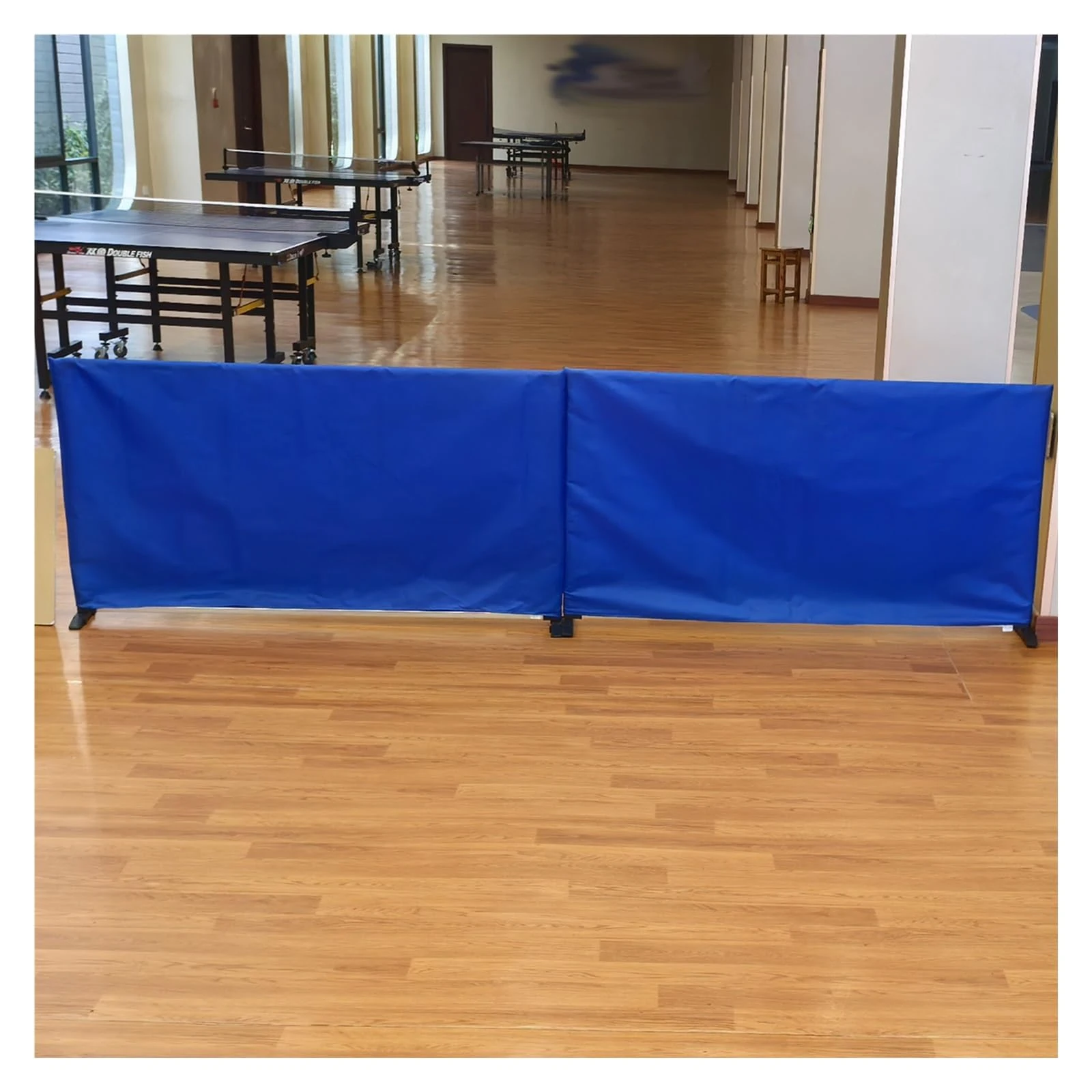 CMOLVUR Freestanding Table Tennis Barrier Enclosure, Modular Panel System for Home Gym Training, Enhances Ping Pong Practice