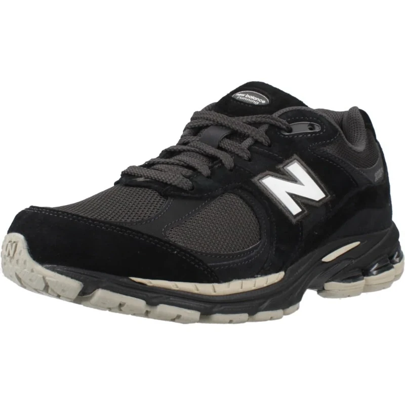 NEW BALANCE Men's 2002 Sneaker, Black, 4.5 UK