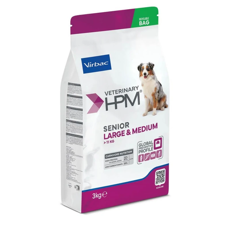 Veterinary HPM Senior Large & Medium Dog 3kg