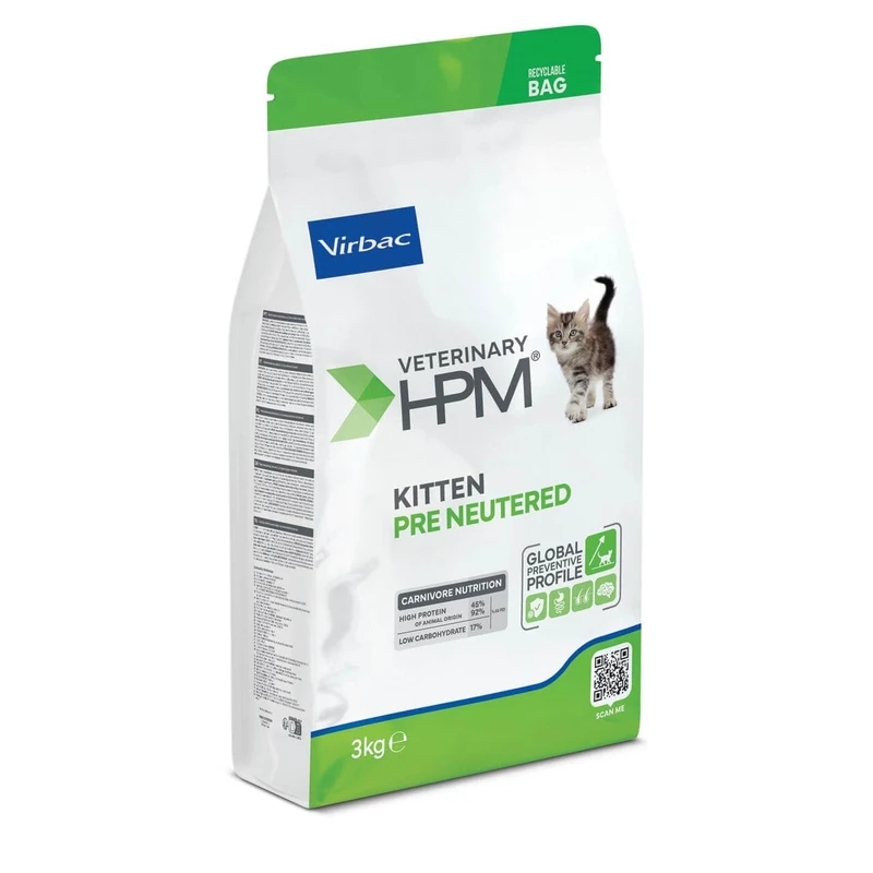 Veterinary HPM Kitten PRE NEUTERED Cat 3kg