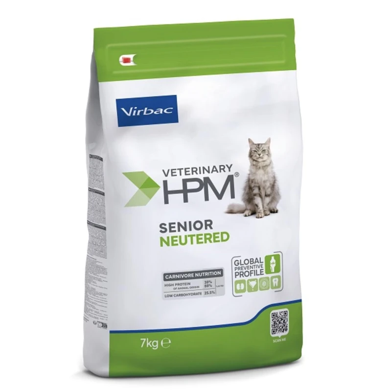 Veterinary HPM Senior NEUTERED Cat 3kg