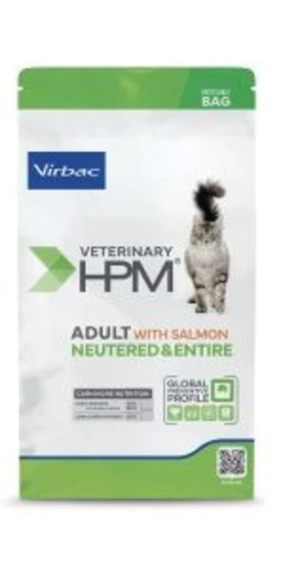 Veterinary HPM Adult Salmon NEUTERED & Entire Cat 1.5kg