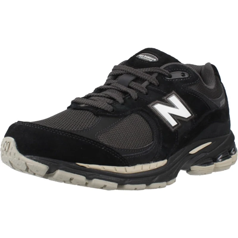 New Balance Mens 2002 Sneaker, Black White, 5.5 UK - Image 1