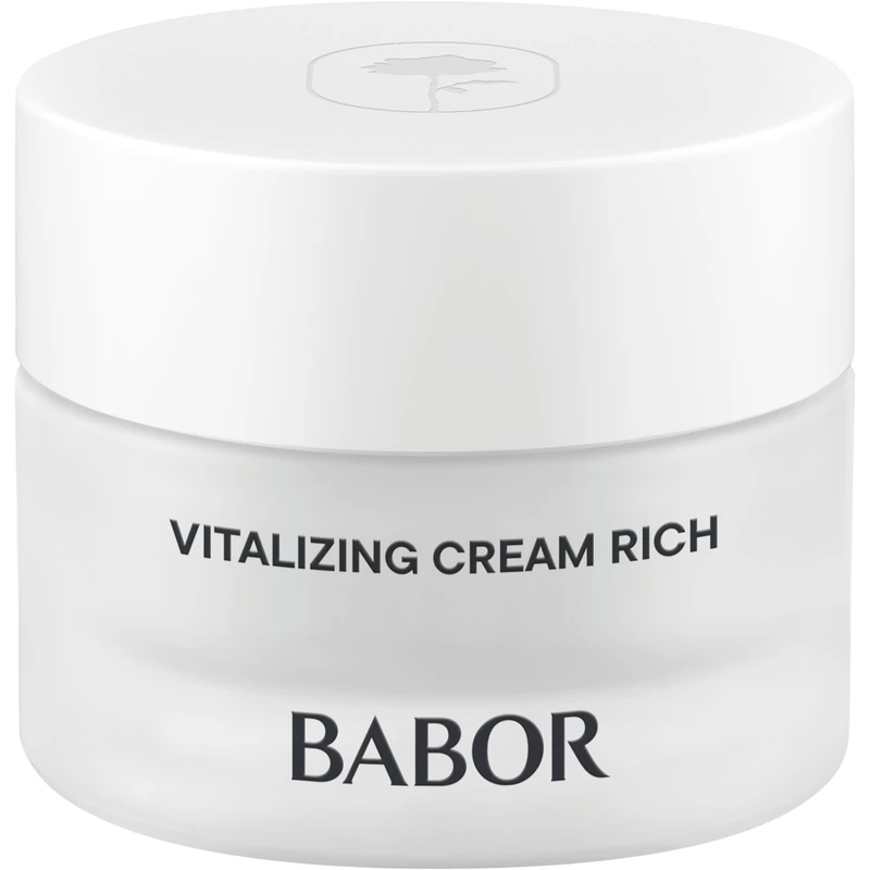 BABOR Vitalizing Cream Rich, face cream for tired and regeneration-needing skin, revitalizing moisturizer, rich, vegan formula, 50 ml