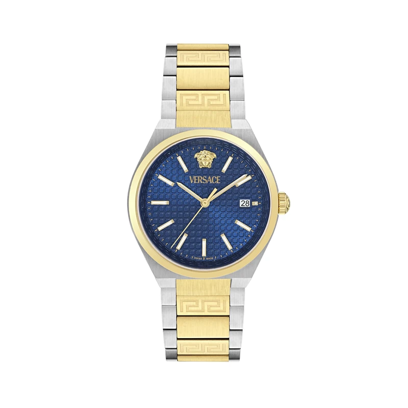 Versace Men's Analogue Quartz Watch V-Auria Swiss Made