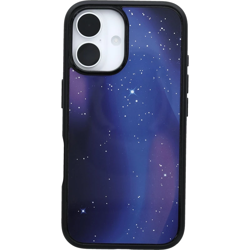 OtterBox iPhone 16 Symmetry Series Case - Nebula Night Black