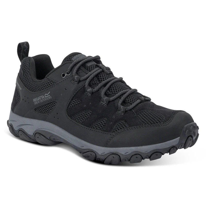 Regatta Mens Edgepoint IV Low Walking Shoes Water Resistant Cushioned Hiking Footwear