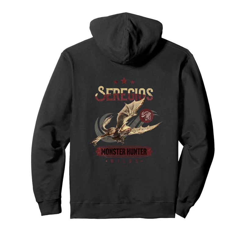 Monster Hunter Wilds Seregios BP Pullover Hoodie