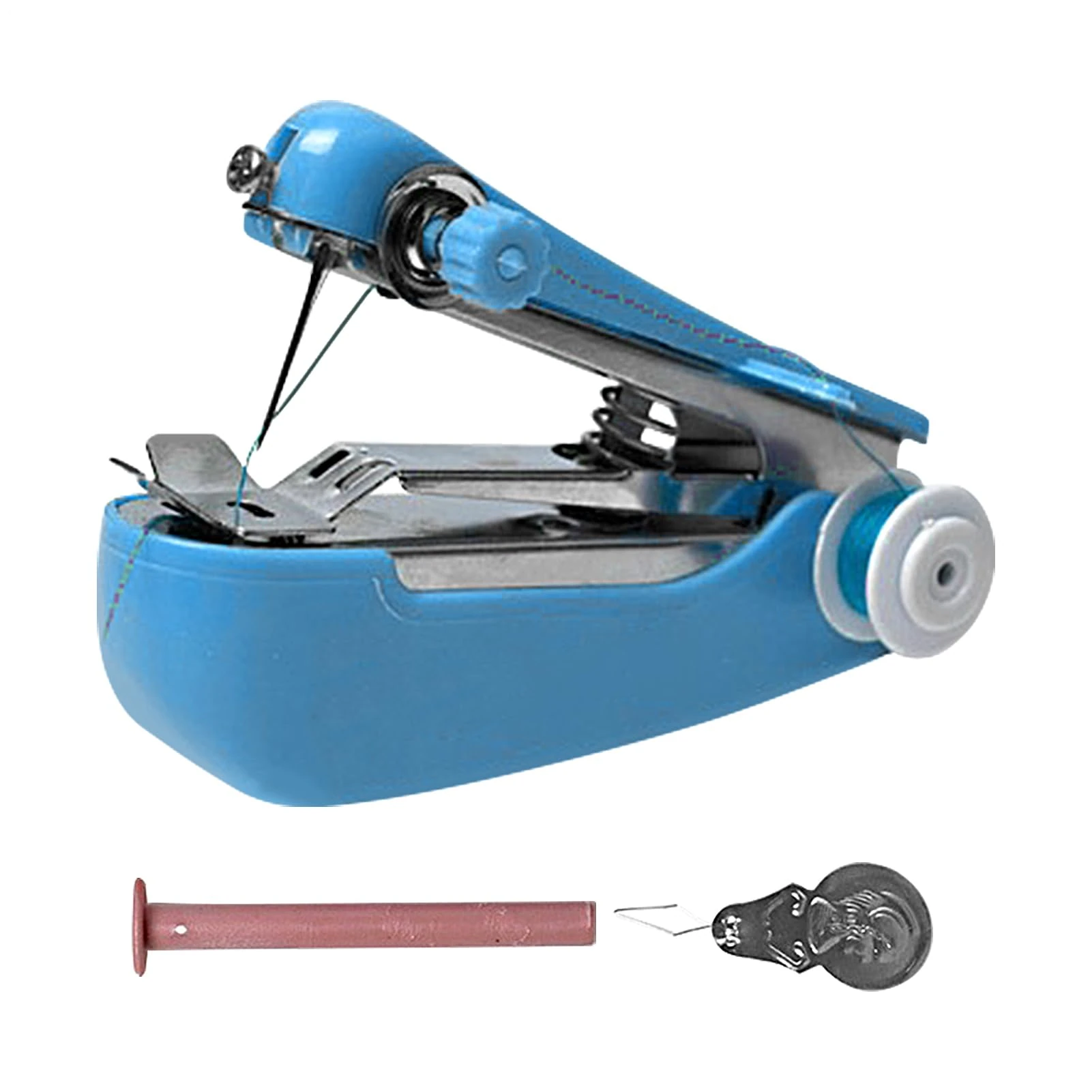 Small Sewing Machine - Electric Device, Portable Fabric Tool | Compact Tailoring Equipment, Travel Travel Clothes Cordless Sewing Menera Sewing Kit for Princ