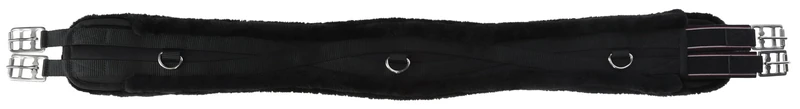Covalliero Saddle Girth with Faux Fur Black 110 cm