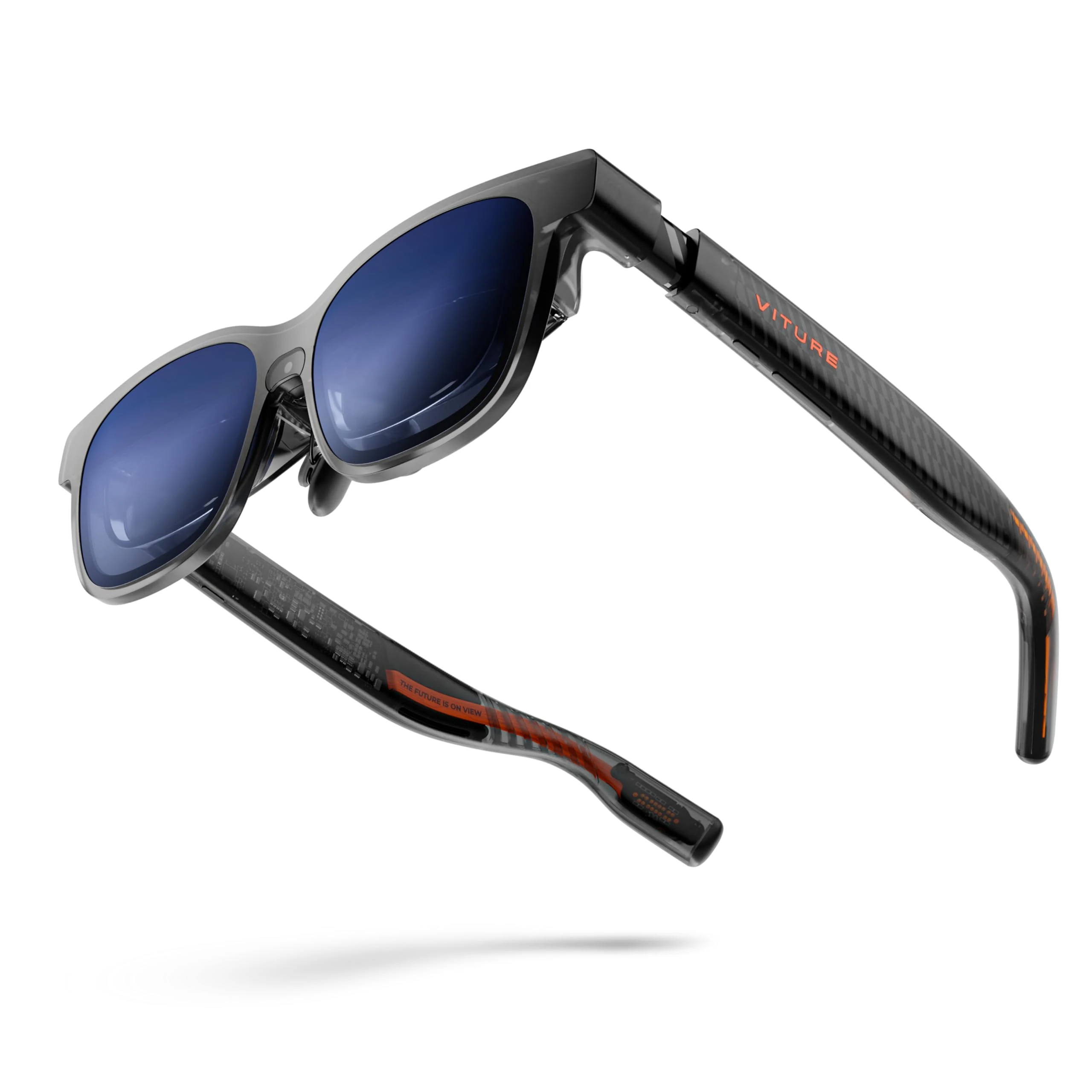 VITURE Luma Pro XR Glasses — 152” 1200p Ultra Sharp Display, 1000 Nits, 52° FOV, Dimming Adjustments, for iPhone 16/15, Android, Mac, PC, Steam Deck, First-Ever XR Experience for Switch 2-Large