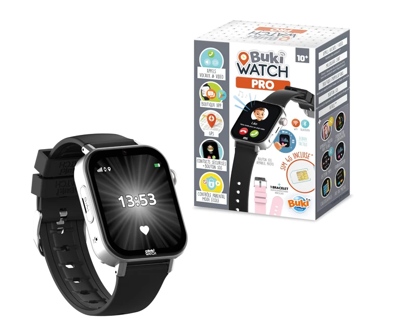 Buki France Watch Pro Kids Smartwatch with SIM and GPS