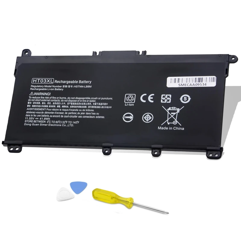 ZJWDATG 41.9Wh HT03XL L11119-855 Laptop Battery Compatible With HP Pavilion 14/15/17 14-CE 14-CK 14-DF 15-CS 15-CW 15-DA 15-DB 17-CA Series 14M-DH0003DX 14M-DH1003DX 15-CS0053CL L11421-542 L11421-2C2