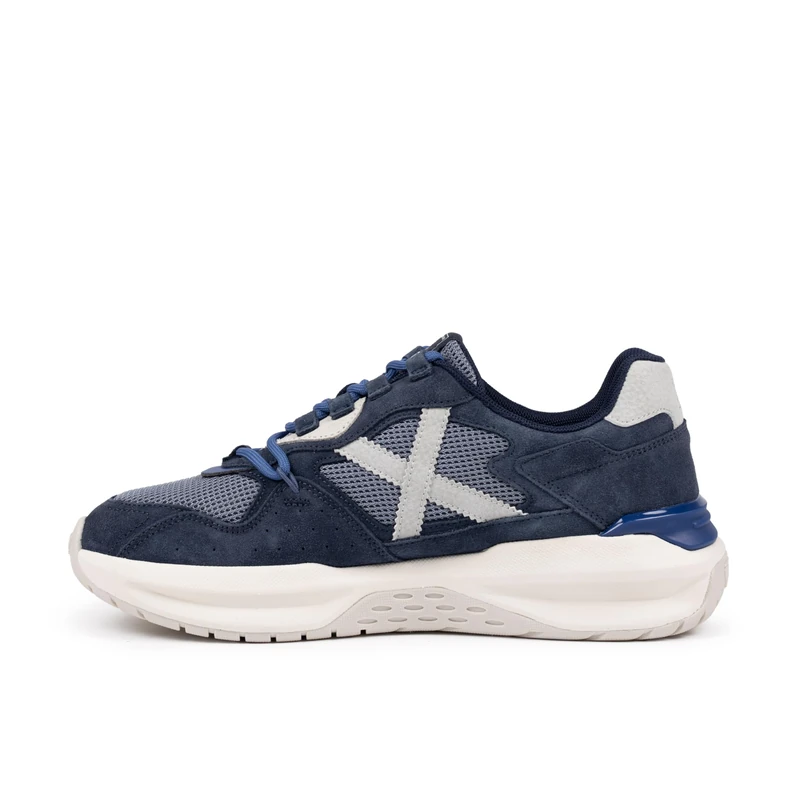 Munich Men's Nexa 19 Sneaker, Blue, 8.5 UK