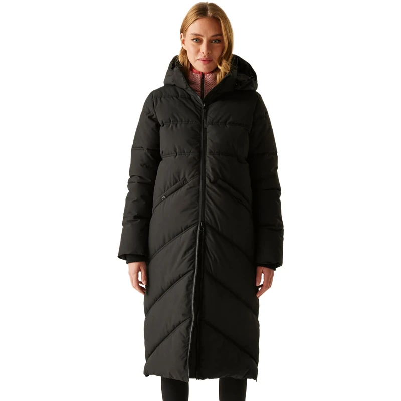 Regatta Womens Triea Quilted Jacket Insulated Lightweight Longline Winter Coat