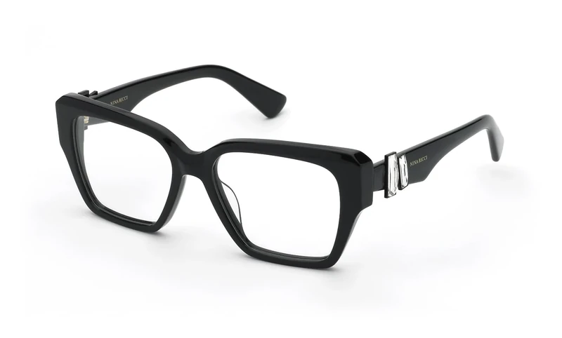 GRUPO OPTICO 1910 PLASTIC OPT;FRAME Nina Ricci - MAT: Cellulose acetate-C: SHINY BLACK D: 140x16 - Female