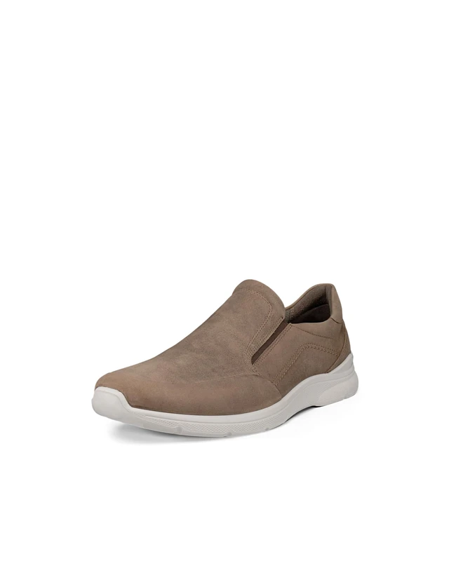 ECCO Men's Sneaker Irving Slipon, Nutmeg Brown, 7.5 - Image 1
