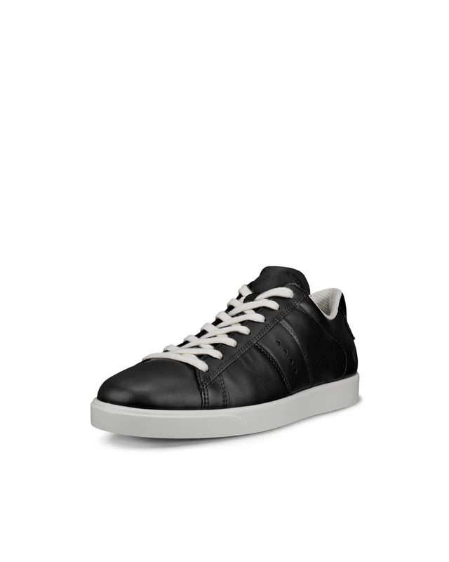 ECCO Women's Sneaker Street LITE, White/Pure Cashmere Foil/Pure Silver FOI, 4