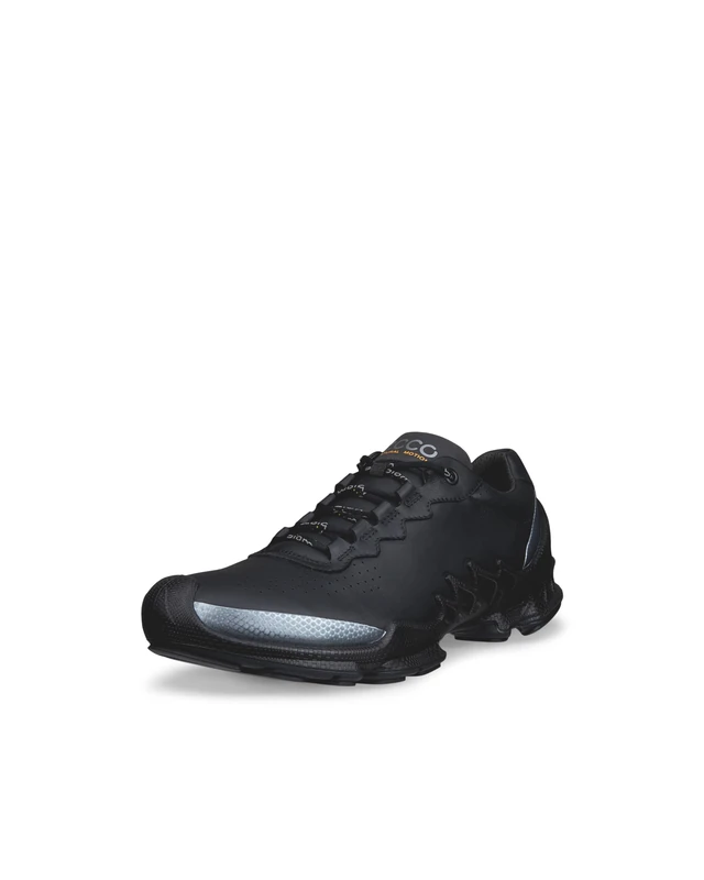 ECCO Men's Sneaker Biom AEX - Black/Buffed Silver, Size 6 - Image 1