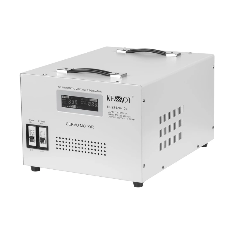 Kemot Automatic Voltage Stabilizer MSER-10000 Servo Motor 10000VA URZ3426-10K