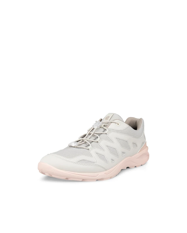 ECCO Women's Sneaker Terracruise LT Closed Mesh, Gravel/Rose Dust, 4.5