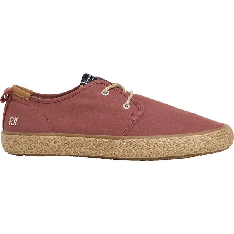 Pepe Jeans Men's Port Bay M Shoes, Red (Light RED), 12 UK
