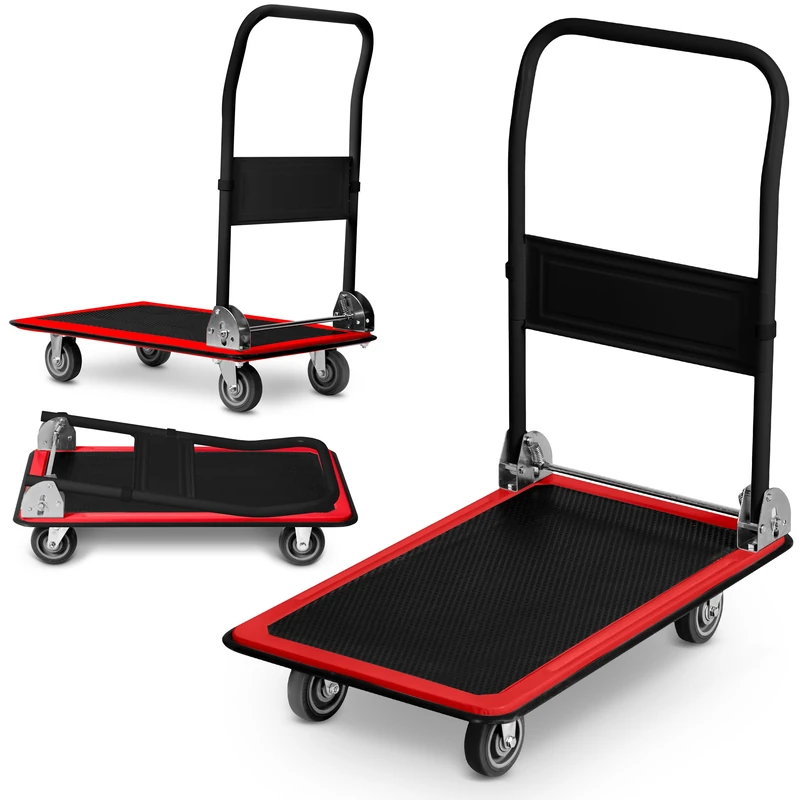 Humberg Transport trolley - foldable - up to 150 kg - platform trolley with non-slip coating - trolley