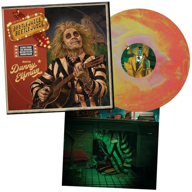Beetlejuice: Score From The Original Motion Picture (Pink and Yellow Vinyl) [VINYL]