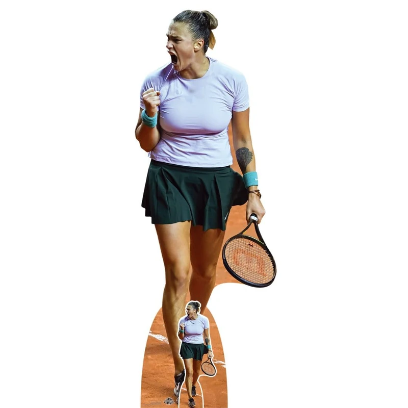 Star Cutouts CS1213 Aryna Sabalenka - Tennis Player Cardboard Cut Out Height 183cm