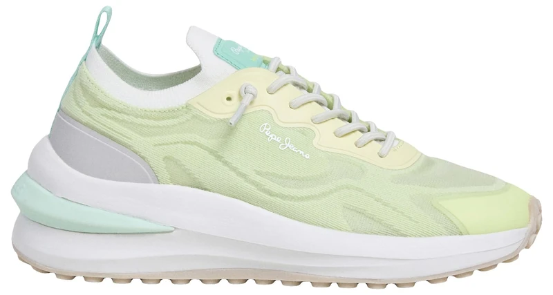 Pepe Jeans Women's Winslow Fresh W Sneak, Yellow (Light Yellow), 5 UK