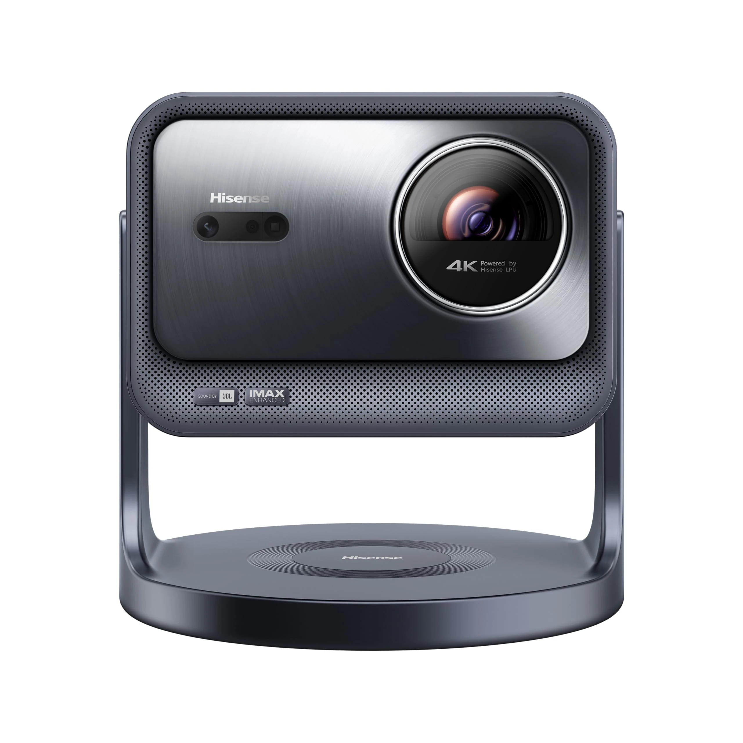 Hisense 4K Trichroma Laser Mini Projector C2TUK-PRO,0.9-1.5 optical zoom, 65-300'' Projection Size, Triple Laser, Dolby Vision&Atmos, JBL Audio and VIDAA Smart OS, and Netflix, YouTube, Prime Video