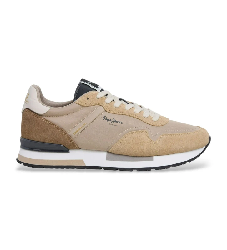 Pepe Jeans Men's HAILON Basic M Sneak, Brown (Camel Beige), 6 UK