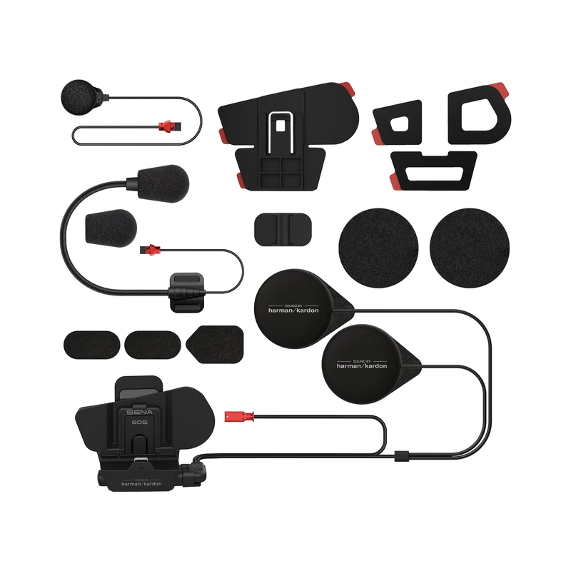 Sena 60S Helmet Clamp Kit with Universal Microphone Kit