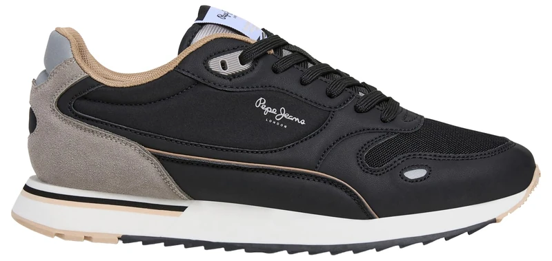 Pepe Jeans Men's Bexley City M Sneak, Black (Black), 7 UK