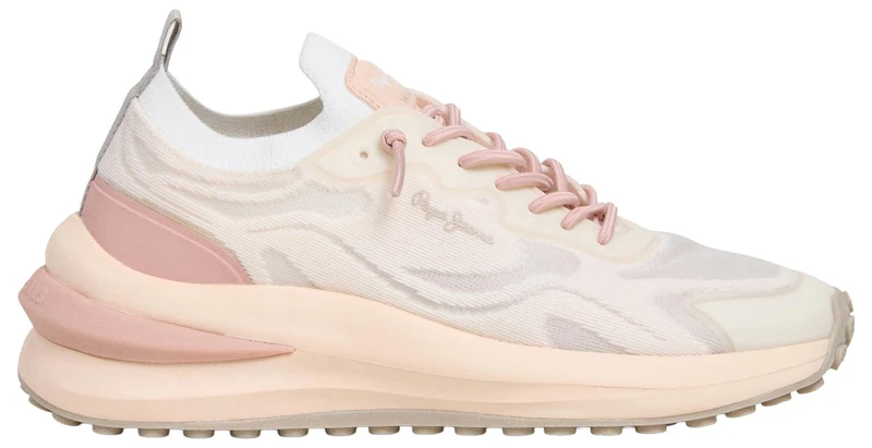 Pepe Jeans Women's Winslow Fresh W Sneak, White (White), 8 UK