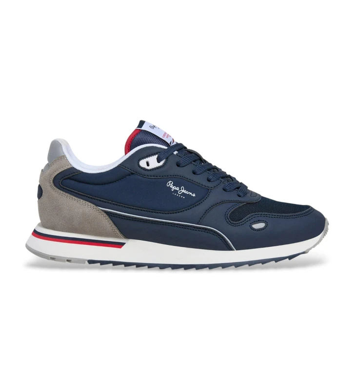 Pepe Jeans Men's Bexley City M Sneak, Blue (Navy), 9 UK