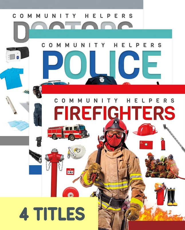 Genius Kid: Community Helpers (Set of 4)