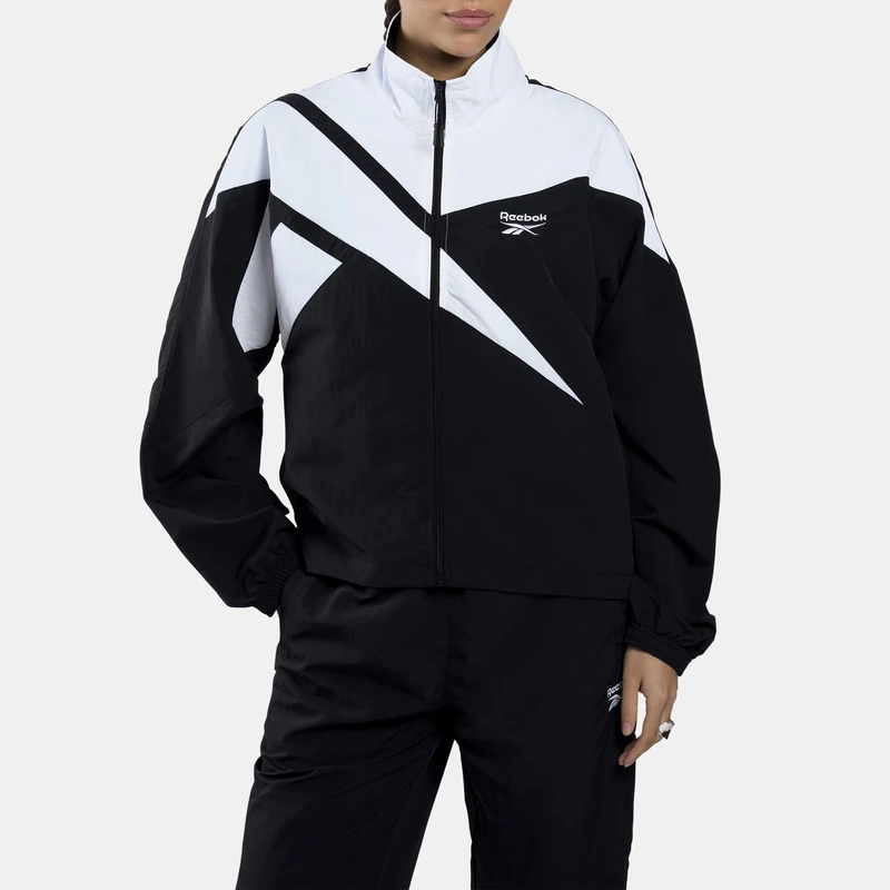 Reebok Women's ICON Open Hem Tracktop Black