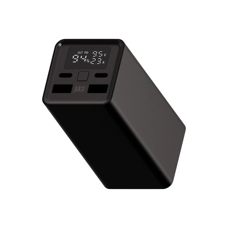 Juice Eco Super Max Power Bank 20000mAh 100W – Portable Charger with USB-C Fast Charging for Laptop, MacBook, iPhone 15 16 17, Samsung, Steam Deck – Perfect for Travel, Camping, Outdoor Activities