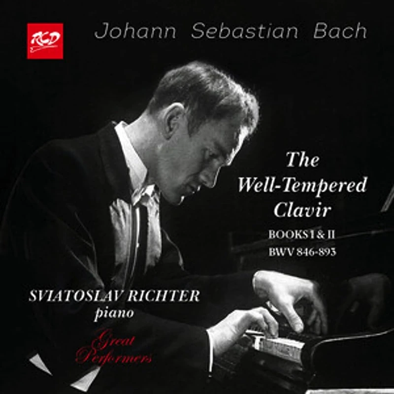 Bach : Le Clavier Bien Tempéré-Livres 1 & 2 / Sviatoslav Richter