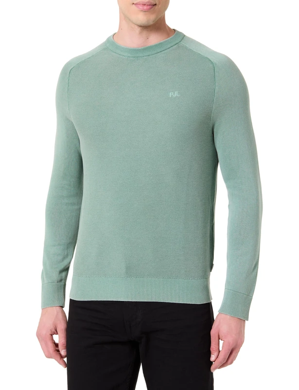 Pepe Jeans Men's Fleet Knitwear, Green (Woods Green), S