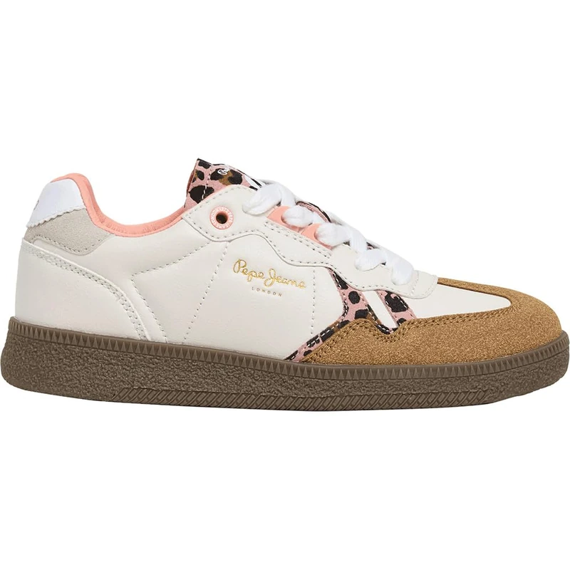 Pepe Jeans Girl's Ball Wild G Sneak, Orange (Honey Orange), 3